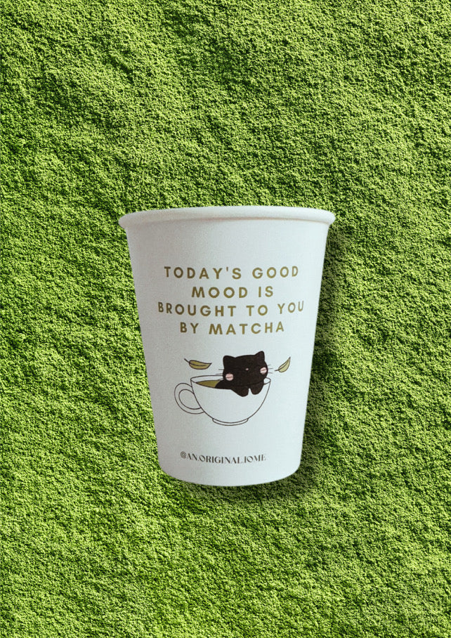 Organic Matcha Tin 30g with 15 Matcha Paper Cups