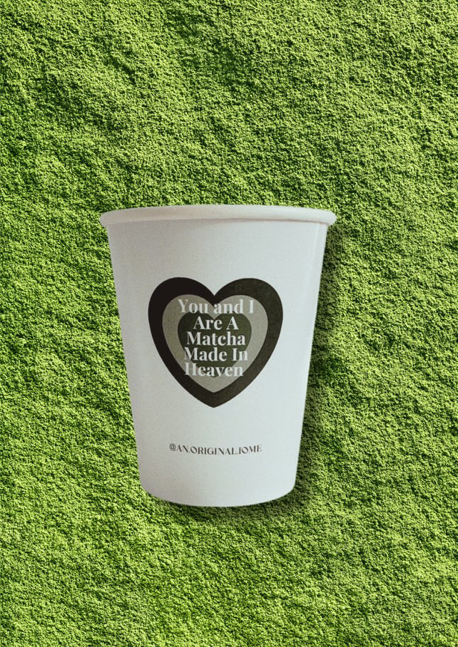 Organic Matcha Tin 30g with 15 Matcha Paper Cups